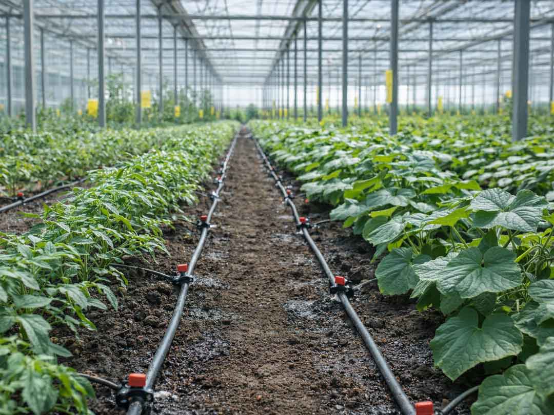 پیاده سازی آبیاری قطره ای پلخانه سیفی جات